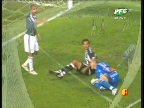 Botafogo 1 x 0 Palmeiras 19° Rodada Brasileirão 2008