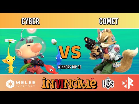Invincible VI - Winners Top 32 - Cyber(Olimar) Vs. Comet(Fox)