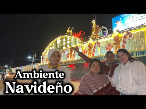 👉🏼Así Está San Martín JILOTEPEQUE, De Noche En NAVIDAD🎄