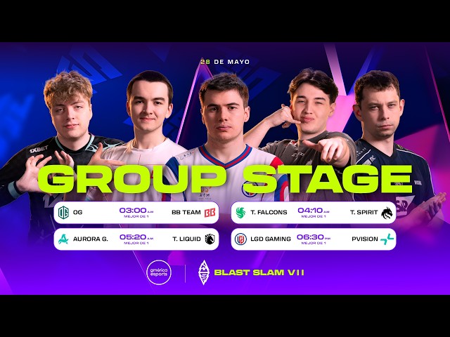 [ES] BLAST Slam VII: Group Stage [Día 3]