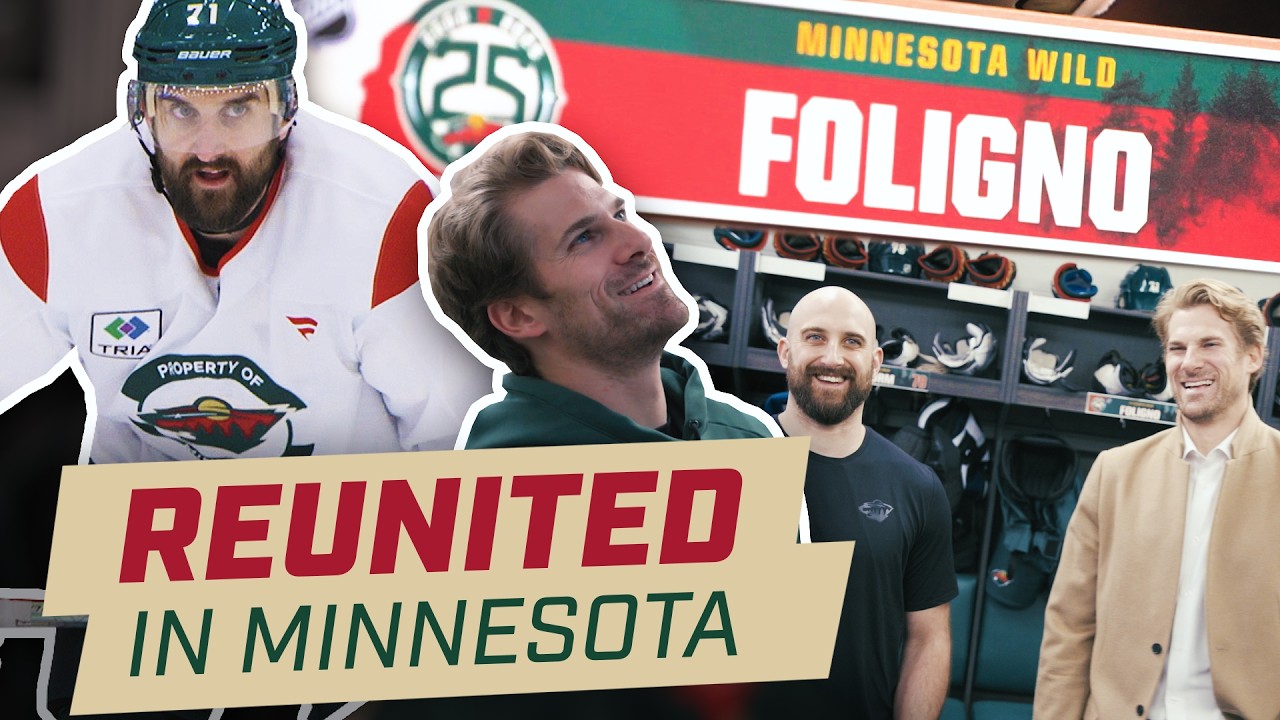 Reunited in Minnesota: Follow Nick Foligno's first home game day with the Wild