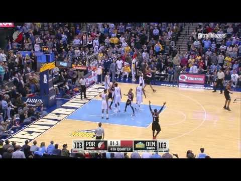 LaMarcus Aldridge To Robin Lopez For The Win In Denver