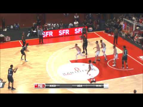 Action du Match - Denain vs ADA Basket - Florian Thibedore - 26-10-18