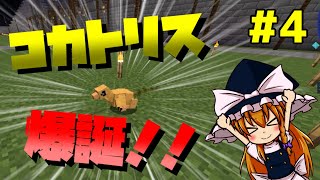 【Minecraft】 ドラゴンのいる世界でマインクラフト  ドラゴンクラフト  #4 【ゆっくり実況】