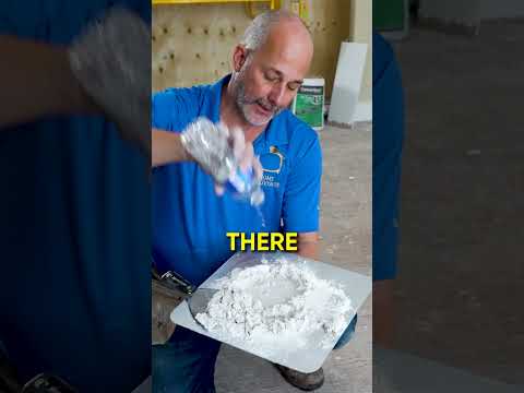 Mixing Drywall Mud Is Just Like Making Pasta...