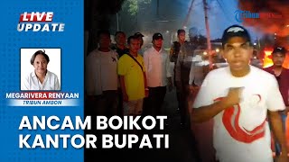Protes Pergantian OPD, Sekelompok Pemuda Langgur Ancam Boikot Kantor Bupati Maluku Tenggara