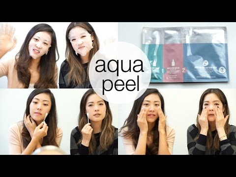 AQUA PEEL : Latest Korean Sheet Mask Trend! Video