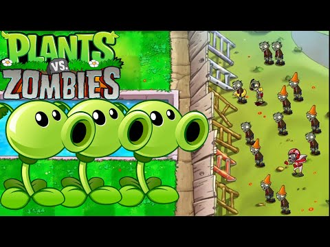 MINI ZOMBIES vs Plants | Plants vs Zombies | Pool Level 5 and 6