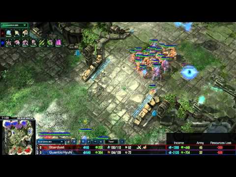 Starcraft 2 - DreamHack Summer Open - Quarter Final - Hyun vs StarDust - Game 1