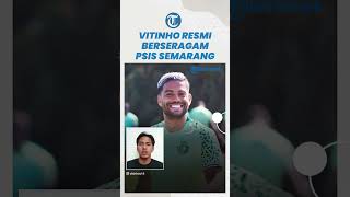 Vitinho Resmi Berseragam PSIS Semarang, Carlos Fortes sampai Dibuat Tak Sabar Ingin Berduet Lagi