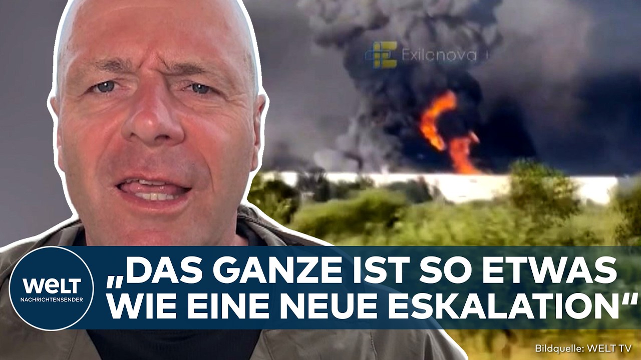 UKRAINE-KRIEG: "Da hat es lichterloh gebrannt!" Neue Eskalationen verlagern sich ins Hinterland