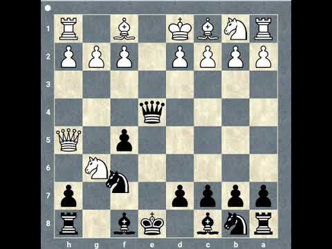 Best chess game-22, NN vs Gioachino Greco 1620,Game in just 12 moves!!!.