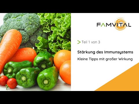1/3 Tipps zur Stärkung deines Immunsystems / Kleine Tipps mit großer Wirkung
