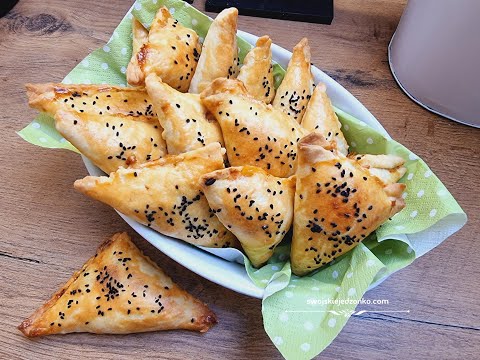 Został wam kurczak z obiadu ? Koniecznie zróbcie te pierożki z ciasta piwnego -będą pyszne...