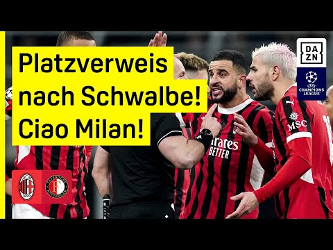 AC Mailand - Feyenoord Rotterdam | UEFA Champions League | DAZN Highlights