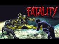 Noob Saibot Fatalities Babality X Ray Mortal Kombat 2011
