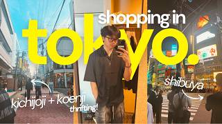🗼 japan diaries: shopping in tokyo! — thrifting in kichijoji/koenji + shibuya crossing