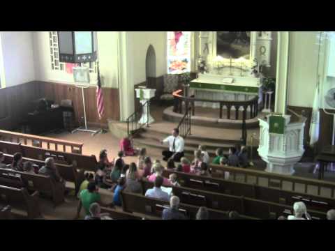 2012 07 22 Children's sermon Speak Clearly