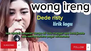 Download lagu wong ireng_Dede risty_lirik lagu @bangdoeng-r4r mp3 Download lagu wong ireng_Dede risty_lirik lagu @bangdoeng-r4r mp3