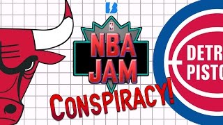 THE BULLS V PISTONS CONSPIRACY | NBA Jam - Blast Processing
