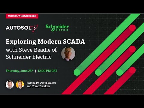 Exploring SCADA with Schneider Electric's Steve Beadle, AUTOSOL's Trent Franklin and David Blanco.