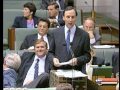 Treasurer Keating goes after the Liberal front bench.