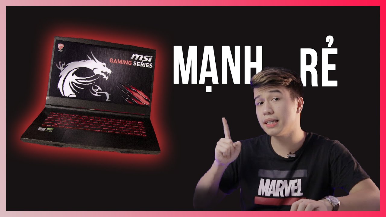 MSI GF65 THIN RTX 3060 | Mạnh & Rẻ Bất Ngờ