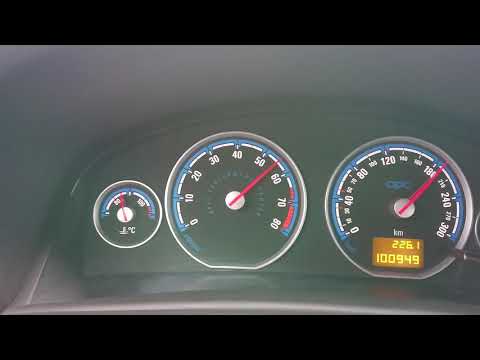 Vectra OPC 2.8 V6 Turbo - Acceleration 100 - 200km/h