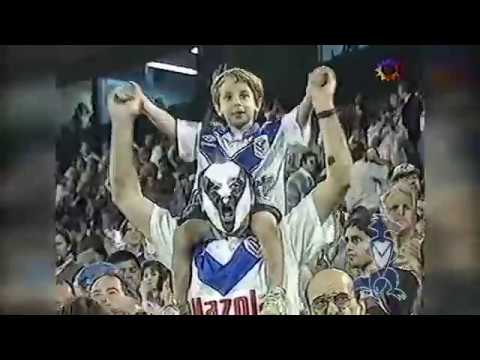 "TELENOCHE | Velez 2 Vs Cruzeiro 0 | Supercopa 1996" Barra: La Pandilla de Liniers • Club: Vélez Sarsfield • País: Argentina