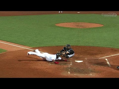 CWS@BOS: Garcia throws out Sandoval at home in 3rd
