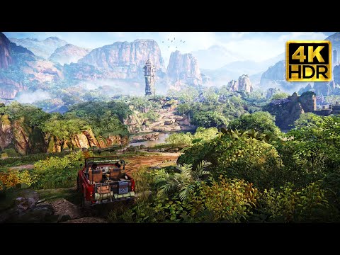 Uncharted: The Lost Legacy PC | LOOKS STUNNING in HDR | 4K HDR Gameplay