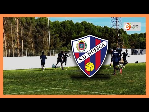 Kenyan boys sharpen skills at Spain’s Huesca academy