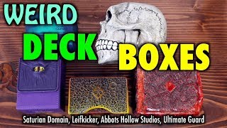 A Review of Weird and Unusual Deck Boxes for Magic: The Gathering, Pokemon and more!