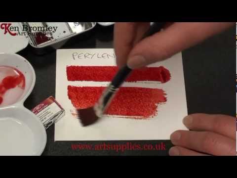 Winsor & Newton Artists' Water Colour paint Perylene Maroon 507 Series 3