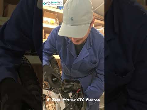 Installing the CYC Photon ebike motor
