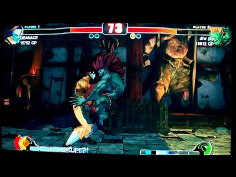 QBANACE (Vega Claw) VS dfw jay (Blanka) SF4 G1 Championship XBL