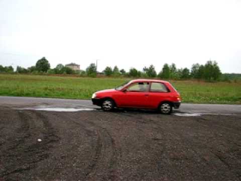 toyota starlet na rękawie by borben