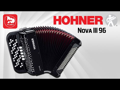 Hohner Nova III 96 2020 - White Pearl image 8