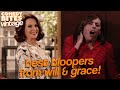 Best BLOOPERS from Will and Grace! - Comedy Bites Vintage