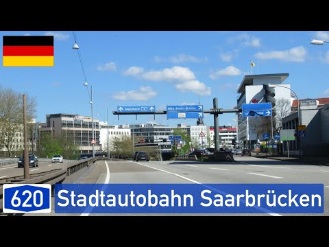 Germany: A620 Saarbrücken