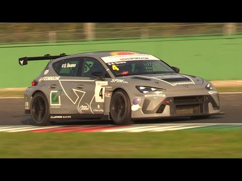 Cupra Leon VZ TCR Pure Sound in Action at Monza Circuit- The Latest TCR Car at the Temple of Speed!!