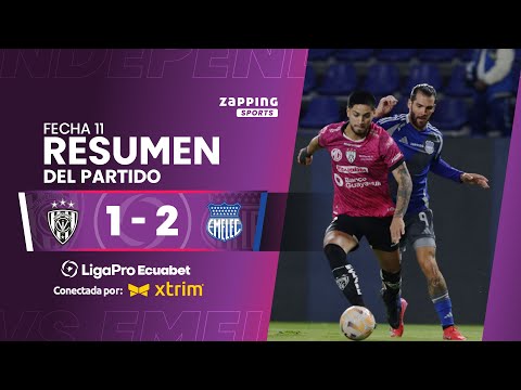 Independiente del Valle 1 - 2 Emelec  / Fecha 11 / LigaPro Ecuabet conectada por Xtrim