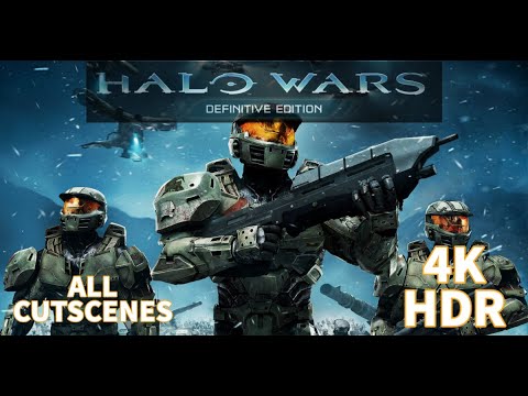 Halo Wars Definitive Edition - All Cutscenes (4K HDR)