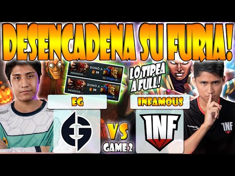 EG VS INFAMOUS BO3[GAME 2] WISPER,MATTHEW, PAKAZS VS MNZ - DPC SA 2023 TOUR 1: DIVISION 1-DOTA 2