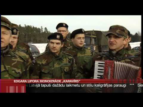 Edgara Lipora monoizrāde „Karavīrs"