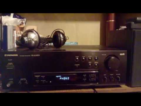 Pioneer SX-205RDS test run