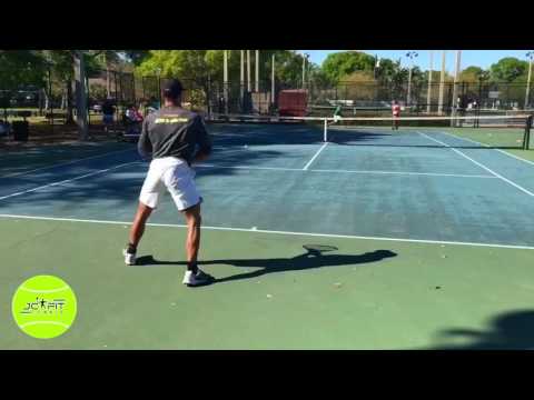 JC Fit Tennis Academy: Practice Session with James Caiati and His Pros 03/21/17