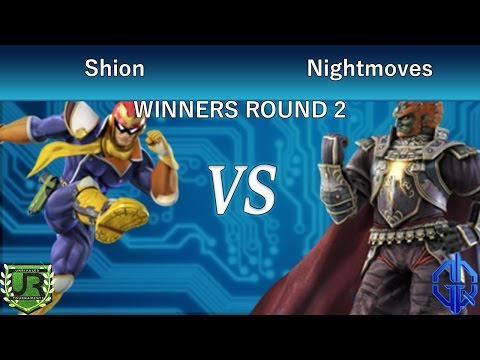 GHQ #4 Season 3  WINNERS ROUND 2 - Shion (Captain Falcon) vs Nightmoves (Ganondorf)