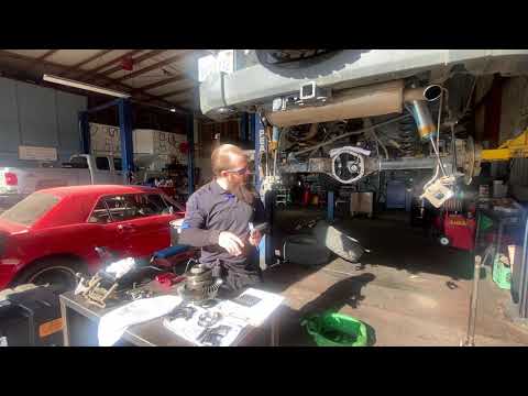 Setting up pinion depth