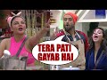Bigg Boss 14 Aly Goni And Rakhi Sawant Fight Aly Says Tera Pati Bhi Nai Hai Idhar Gayab Hai Woh